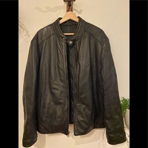 Marc New York Men’s Leather Moto Jacket